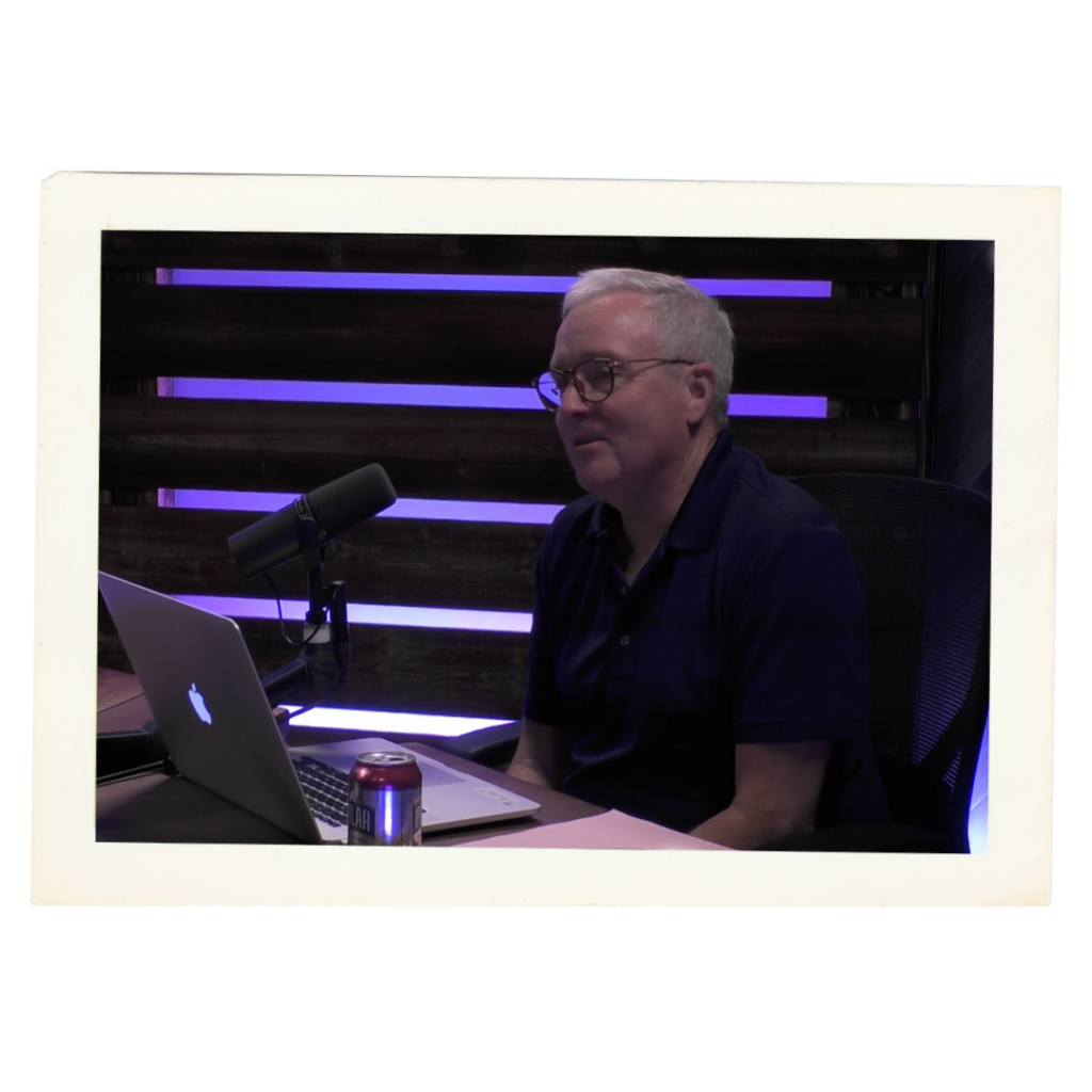 Nate Larkin speaking on the LiveUp Podcast.